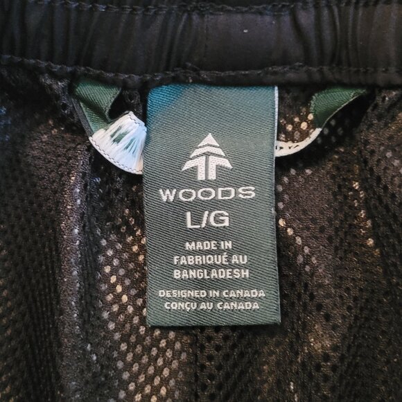 Woods black waterproof rainpaints Kids Large (fits women XS to S) - Picture 7 of 11